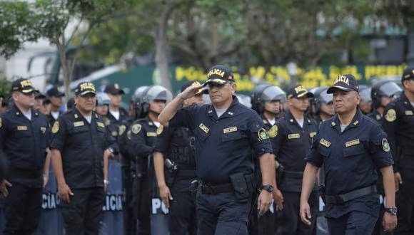PNP desplegará cerca de 8.000 policías ante nueva convocatoria de&nbsp;protestas