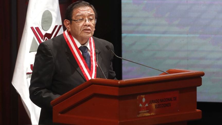 Presidente del JNE pide a la Fiscalía investigar a ‘Los Combatientes’ tras ser amenazado de&nbsp;muerte