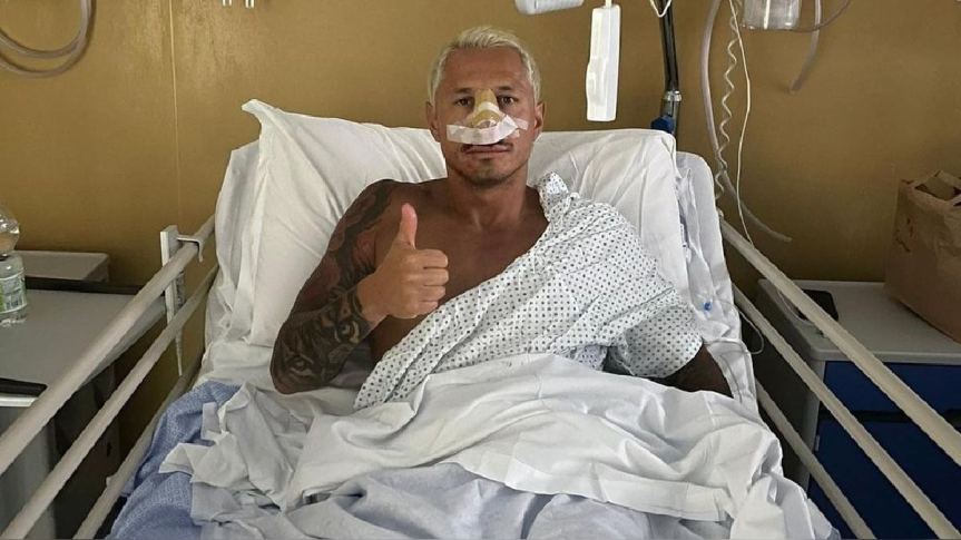 Gianluca Lapadula se operó la nariz por quinta vez y tendrá que jugar nuevamente con&nbsp;máscara