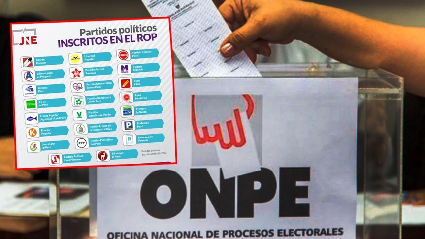 Hay 23 partidos políticos inscritos para futura contienda&nbsp;electoral