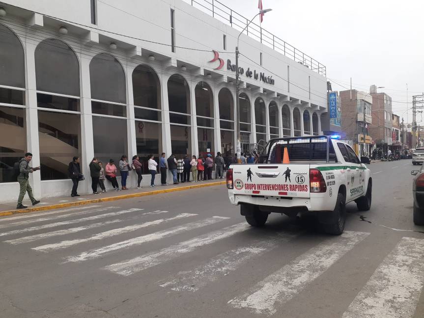 Huaral: se intensifican la seguridad en entidades financieras por estas Fiestas&nbsp;Patrias