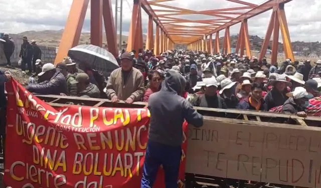 ¿Por qué los aimaras en Puno bloquean el puente internacional de Ilave como medida de&nbsp;protesta?