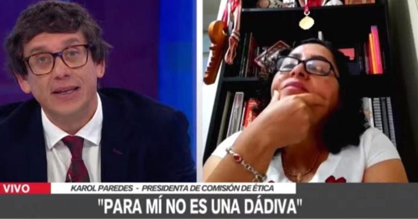 Karol Paredes discute con Jaime Chincha por su viaje a China: «Tanto he comido que no me&nbsp;acuerdo»