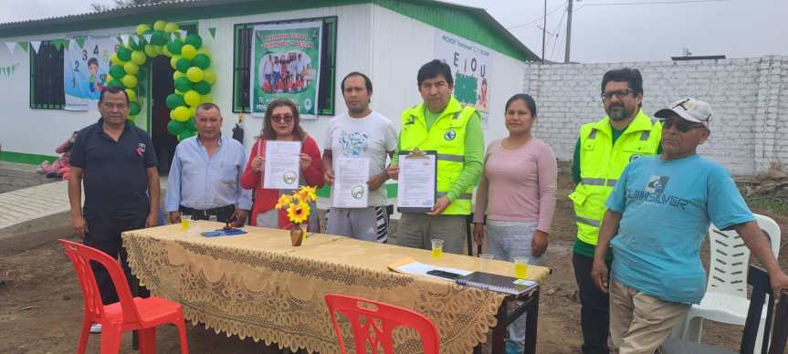 Colquisiri entregó en calidad de donación módulo para Pronoei en el C.P.&nbsp;Jecuán