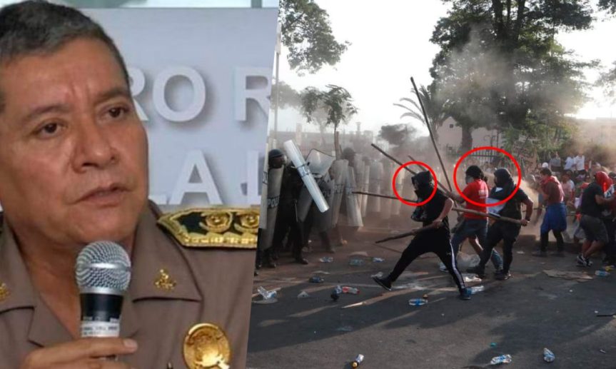 PNP no permitirá a personas encapuchadas, con pasamontañas, palos o piedras en la ‘Tercera Toma de&nbsp;Lima’