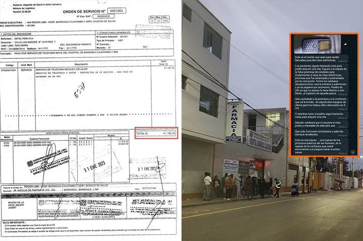 ¡Siguen los escándalos! En hospital de Barranca compran celulares de alta&nbsp;gama