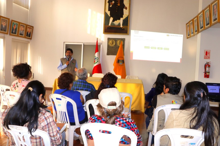 MPH en coordinación con la DIRCETUR fortalecen el turismo a través de capacitaciones a prestadores de servicios turísticos y&nbsp;artesanos