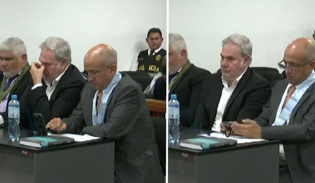 Con un crucifijo en mano: así escuchó Mauricio Fernandini la audiencia de prisión&nbsp;preventiva