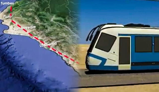 Tren del Norte conectaría Lima y Trujillo en 3 horas: ¿qué otras regiones serían&nbsp;beneficiadas?