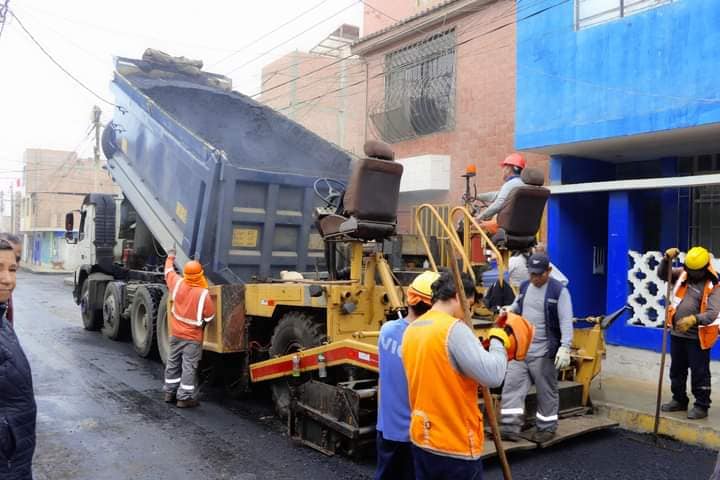 Vecinos de las Margaritas conformes y satisfechos con asfaltado efectuado en tiempo&nbsp;récord