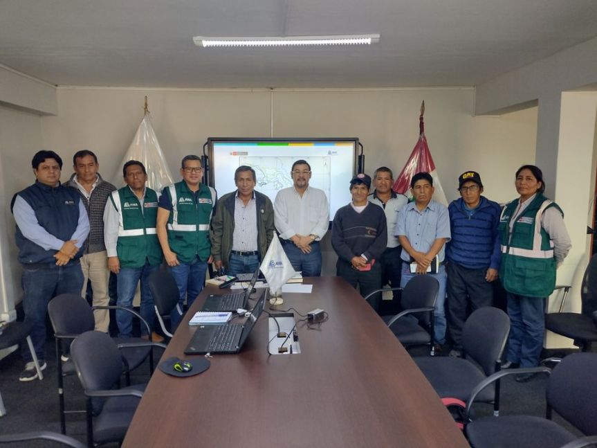 ANA facilita diálogo entre comunidades campesinas por uso de agua con presencia del congresista Luis Gustavo Cordero Jon&nbsp;Tay