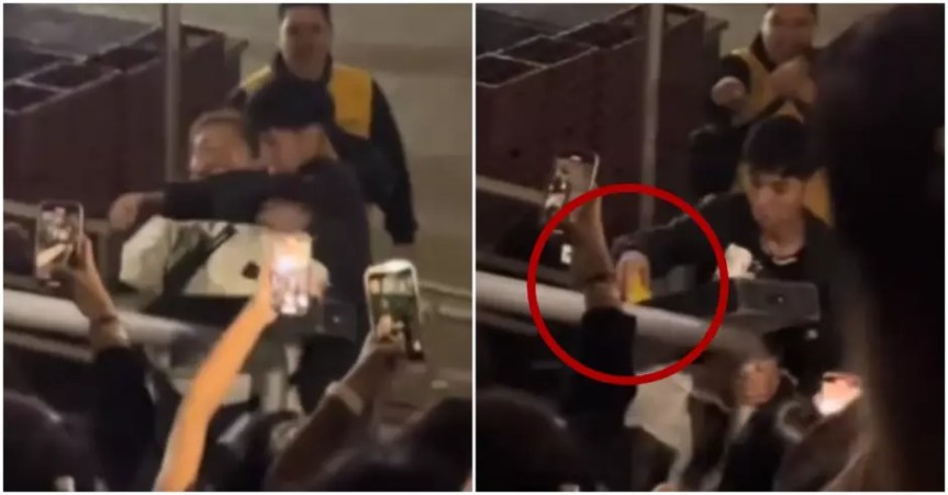 «Peruano tenía que ser»: Joven le quita cerveza a vendedora mientras perrean&nbsp;juntos