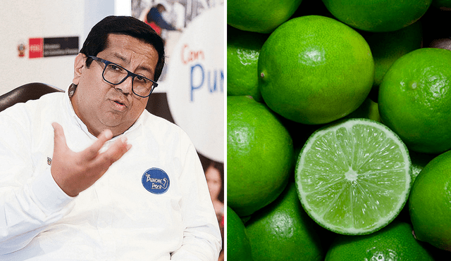 Ministro de Economía tras sus declaraciones sobre el limón: «Si no fui claro con mi mensaje, me&nbsp;rectifico»