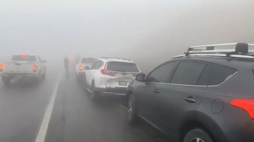 Aucallama: Quince vehículos involucrados en choque múltiple en la variante de&nbsp;Pasamayo