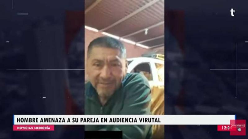 Hombre amenaza a su pareja en plena audiencia&nbsp;judicil