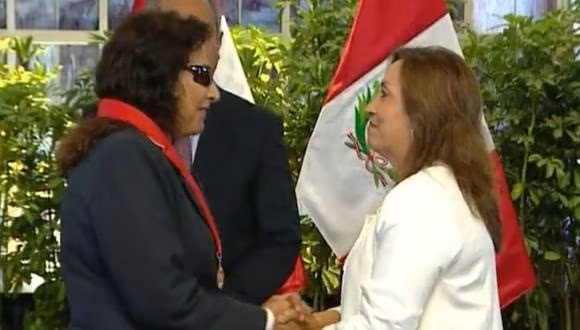 Presidenta Boluarte encabezó ceremonia por el Día de los Defensores de la Democracia en&nbsp;Palacio