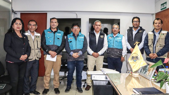 Emapa Huaral y la Municipalidad Provincial de Huaral, se reúnen para lograr la transferencia de la obra de agua del&nbsp;Trébol