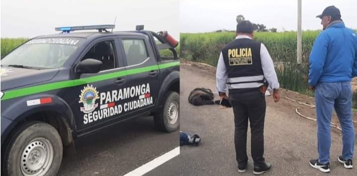 Paramonga: hombre es hallado muerto al lado de&nbsp;carretera