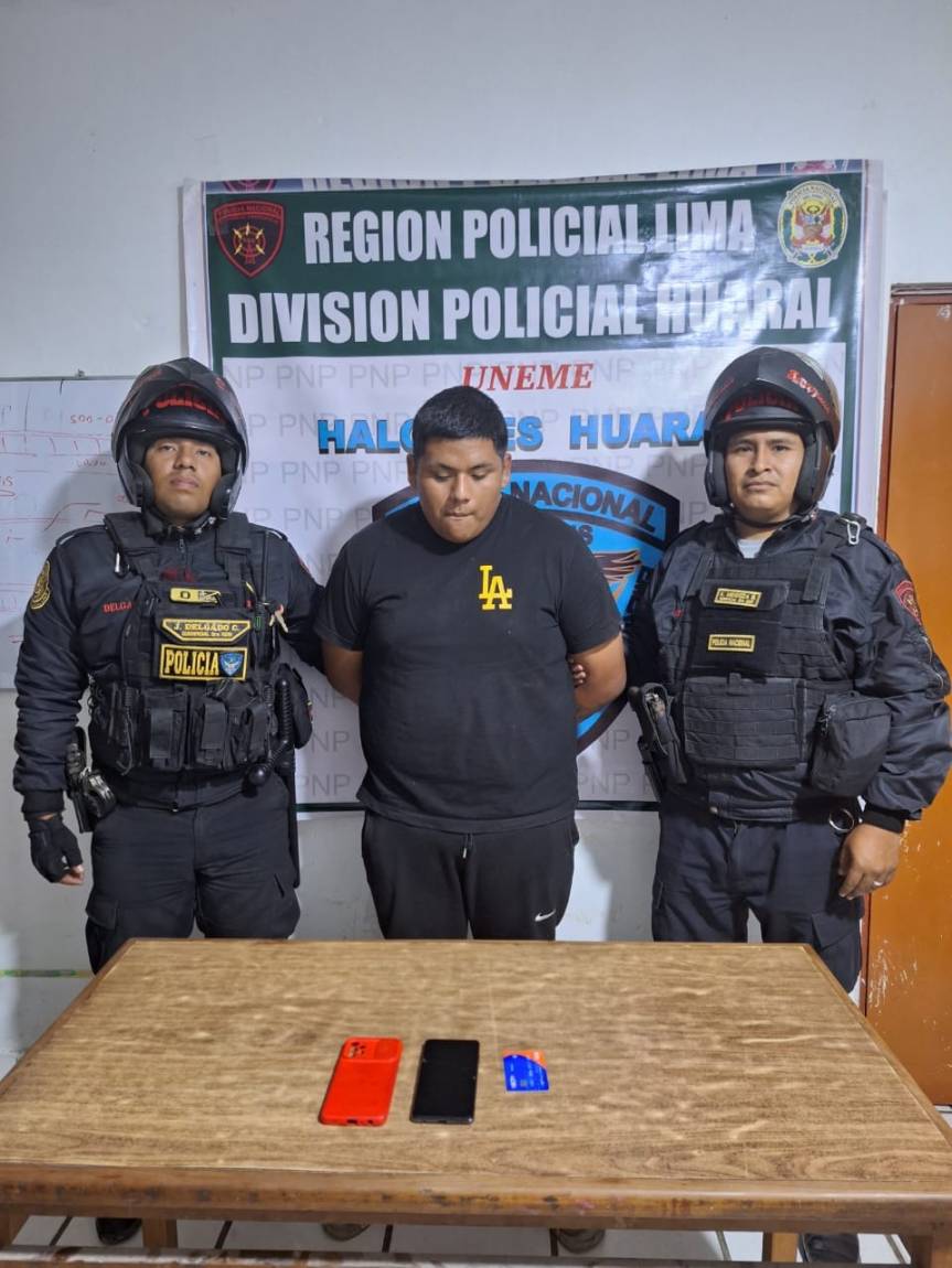 PNP captura a sujeto implicado en el delito de robo&nbsp;agravado