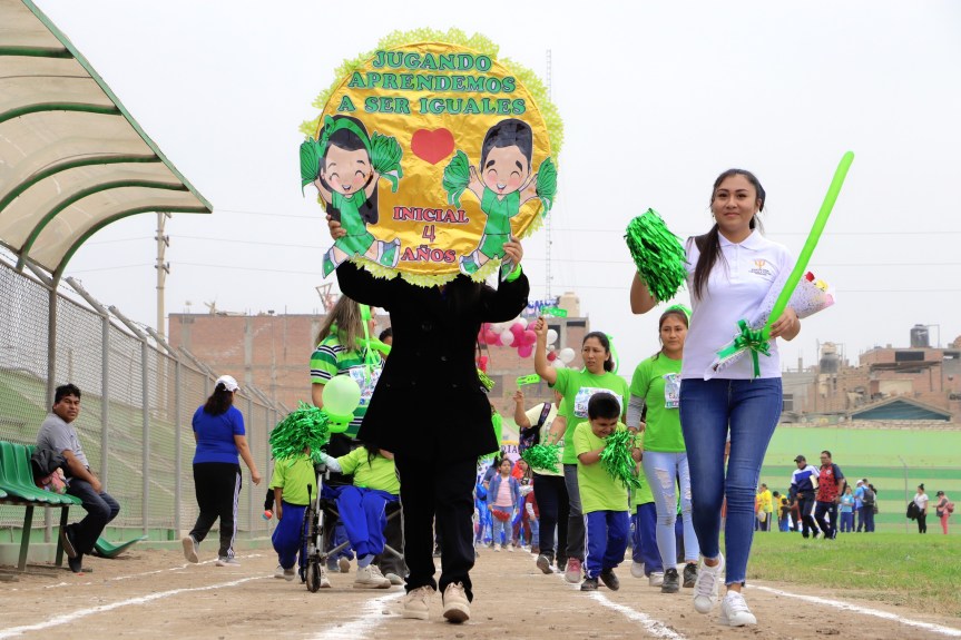 OMAPED acompañó a los niños del CEBE 02 en sus «Olimpiadas Recreativas&nbsp;Deportivas»