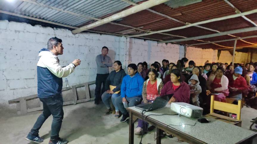 MPH dictó charla y resolvió dudas sobre impuesto predial y formalización de propiedad en el C.P. Cerro&nbsp;Cenizo