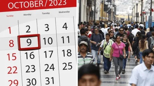 ¿Este lunes 9 de octubre es feriado o día no laborable? conoce AQUÍ la&nbsp;respuesta