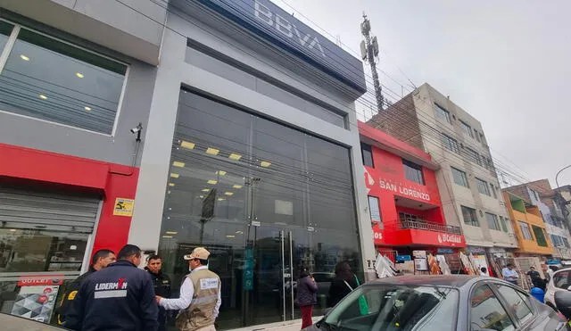Asaltan agencia del BBVA en San Martín de Porres en pleno estado de&nbsp;emergencia