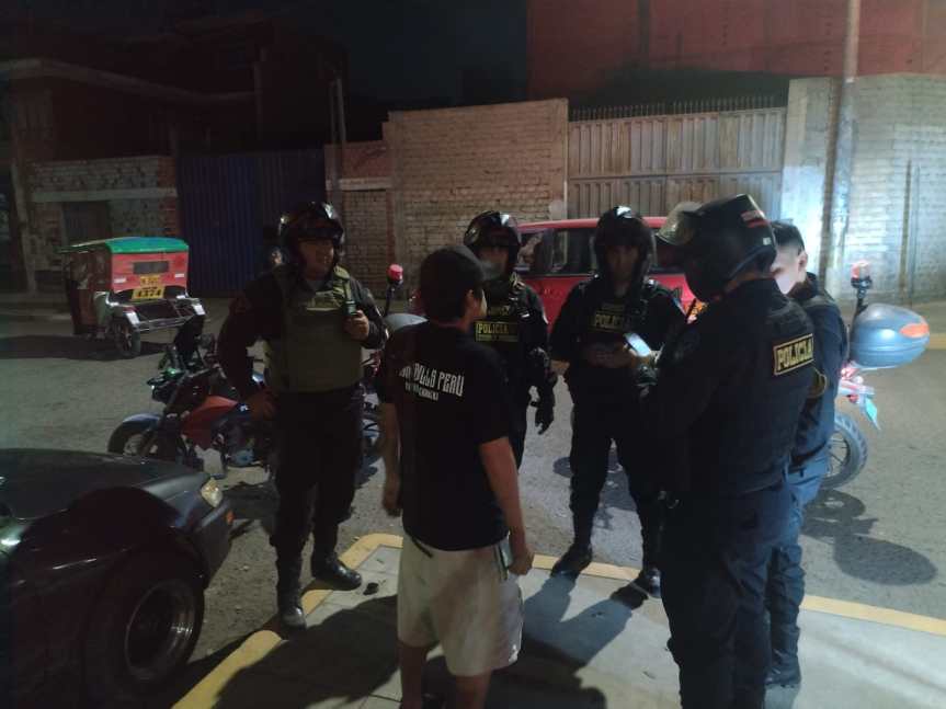 PNP ejecutó operativo de control a fin de prevenir delitos y&nbsp;faltas