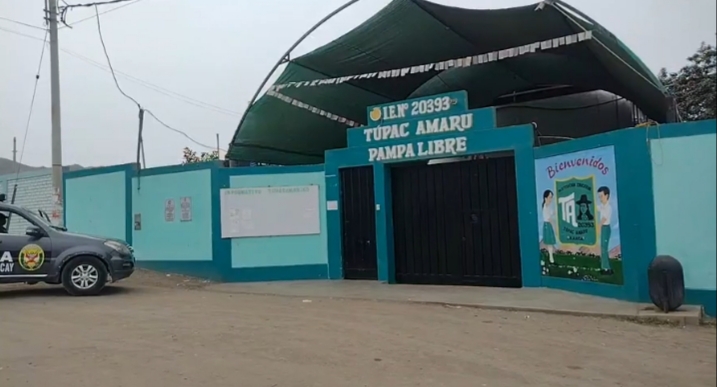 Chancay: Delincuentes roban equipos e implementos de la I.E. Tupac Amaru  de Pampa&nbsp;Libre
