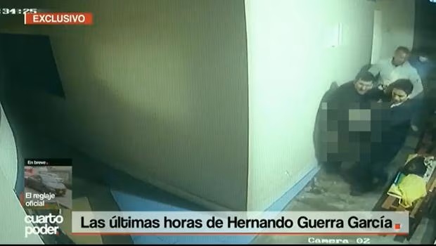 Imágenes de los últimos minutos con vida de Hernando Guerra García: ¿Cuánto tiempo estuvo en la&nbsp;posta?