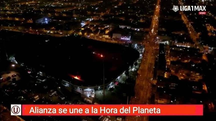 ¡Vergonzosa acción! Universitario salió campeón y se apagaron las luces en el&nbsp;Matute