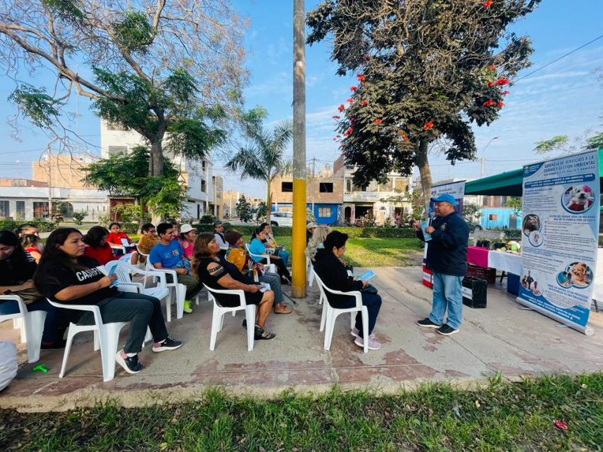 Vecinos se sumaron con entusiasmo a la “Educatón Ambiental” en la urbanización San&nbsp;Antonio