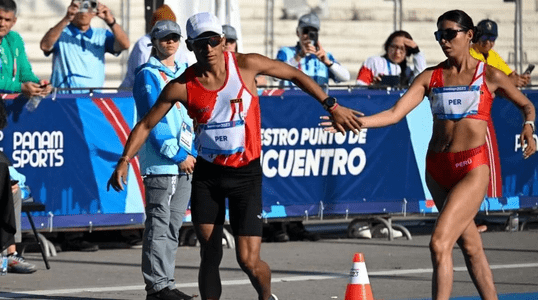 Kimberly García y Cesar Rodríguez ganan medalla de plata para Perú en Juegos Panamericanos&nbsp;2023