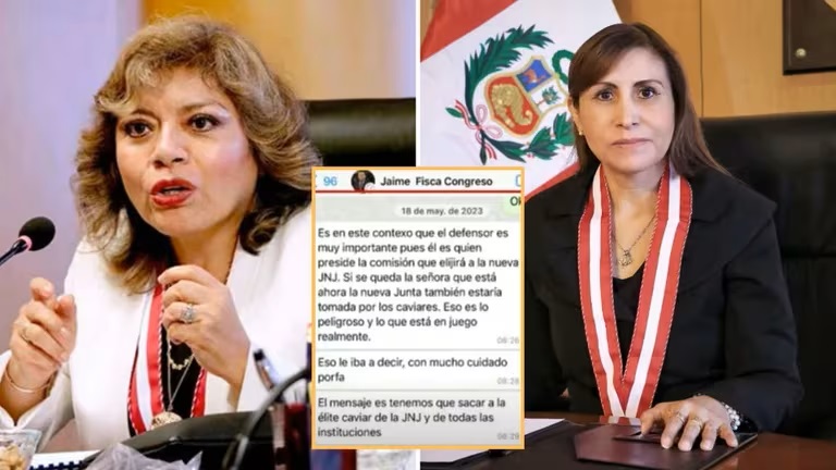 Chats de WhatsApp revelan red que lideraría Patricia Benavides para la destitución de la JNJ y Zoraida&nbsp;Avalos