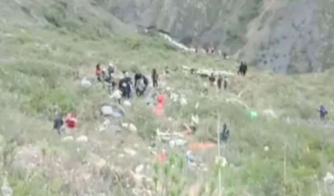 Áncash: 20 muertos y seis heridos tras volcadura de bus interprovincial a un&nbsp;abismo
