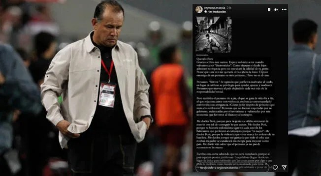 Hija de Juan Reynoso lanza fuerte mensaje tras desvinculación del DT: «Gracias a Dios nos&nbsp;vamos»