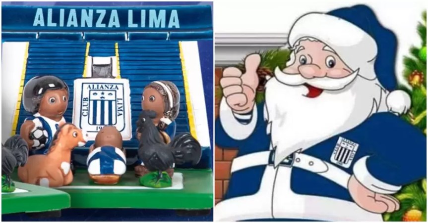 Alianza Lima lanza el ‘Nacimiento blanquiazul’ para iluminar la Navidad de sus&nbsp;hinchas