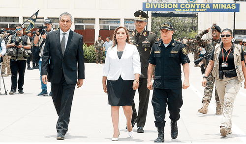 Dina Boluarte justifica investigaciones de PNP: «De ninguna manera trasgrede las competencias del&nbsp;MP»