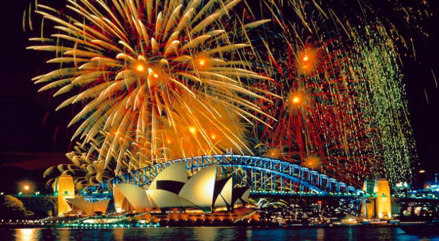 Australia le da la bienvenida al 2024 con impresionante espectáculo de fuegos artificiales en&nbsp;Sidney