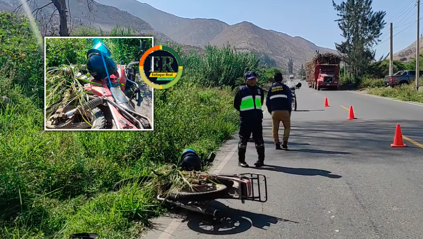 Huaralinos sufren accidente en la carretera&nbsp;Andahuasi