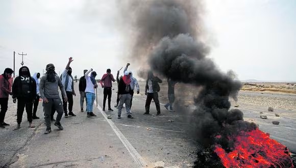 Un total de 18 policías resultaron heridos tras violentas protestas en Barrio Chino,&nbsp;Ica