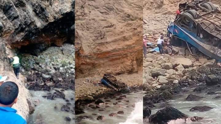 Un día como hoy hace 6 años un bus de la empresa San Martín de Porres cayó a un abismo en serpentín de&nbsp;Pasamayo