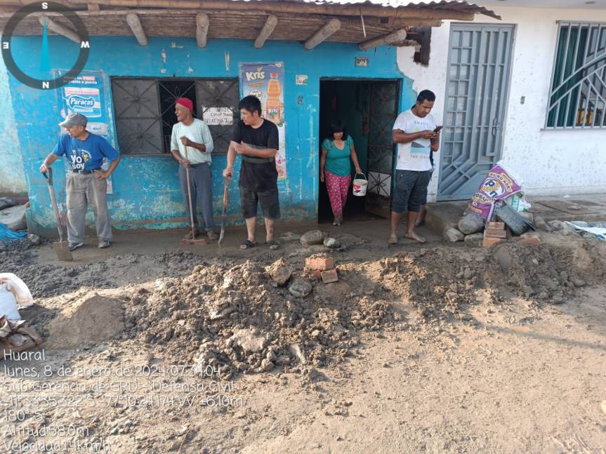 Aucallama: Nuevo desborde por colapso de reservorio privado a poca distancia de estadio&nbsp;municipal