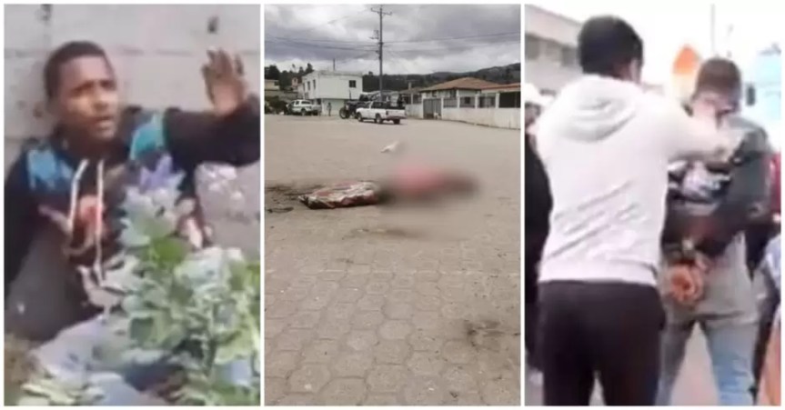 ¡Se cansaron de la delincuencia! Vecinos linchan y queman vivos a ladrones que asaltaron a&nbsp;embarazada