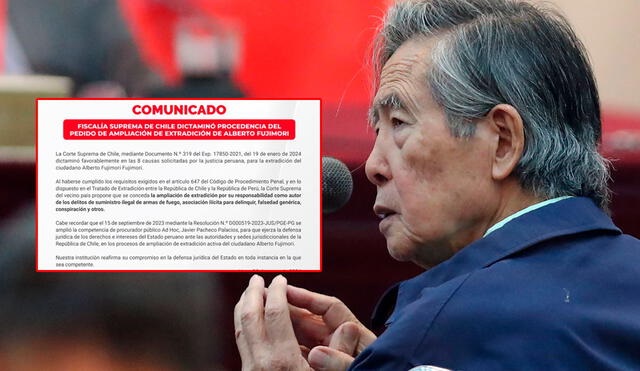 Chile aprobó ampliar extradición contra Alberto Fujimori por venta de armas a las&nbsp;FARC