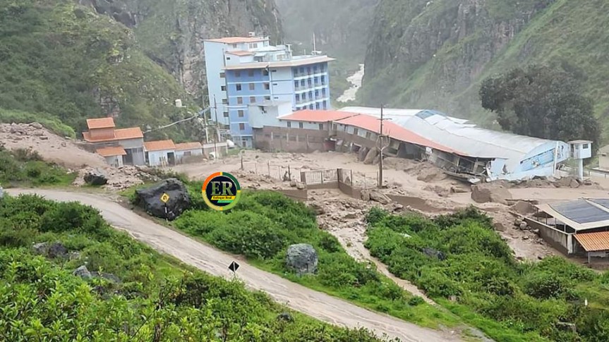 Emergencia: Huaico en los Baños Termales de&nbsp;Collpa