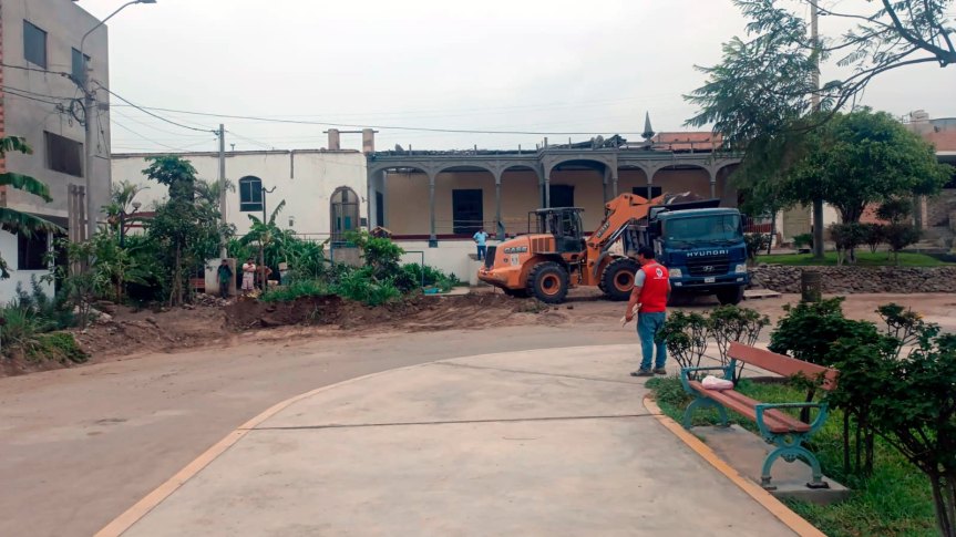 Municipio de Aucallama trabaja en la recuperación de espacios&nbsp;públicos