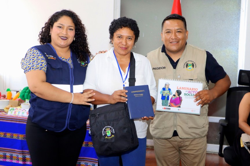 Se entregó indumentaria a 60 actores sociales para el trabajo de lucha contra la anemia en&nbsp;Huaral