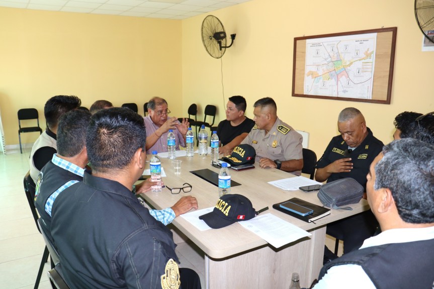 Municipalidad de Huaral coordina acciones para garantizar seguridad ante el inicio del año&nbsp;escolar