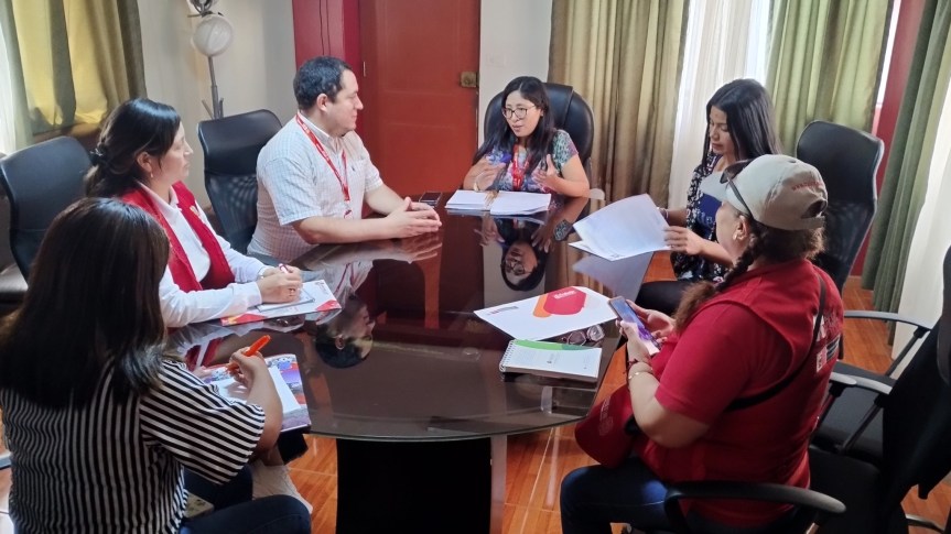 Reunión de trabajo con la Dirección de Trabajo y Promoción del Empleo del&nbsp;Goreli